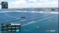 The two leading teams boundary sailed on the short Final course  - SailGP Bermuda - May 2024 © SailGP