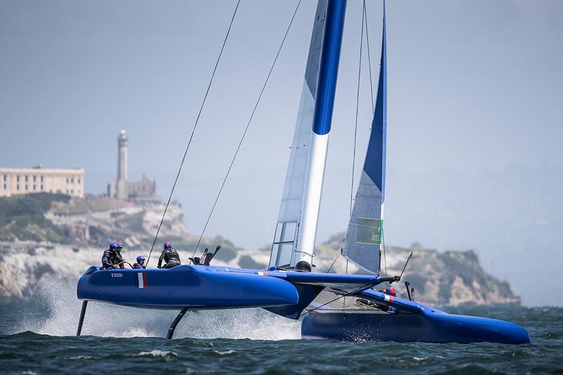 Practice race day, Event 2, Season 1 SailGP event in San Francisco, California, - photo © www.lloydimages.com