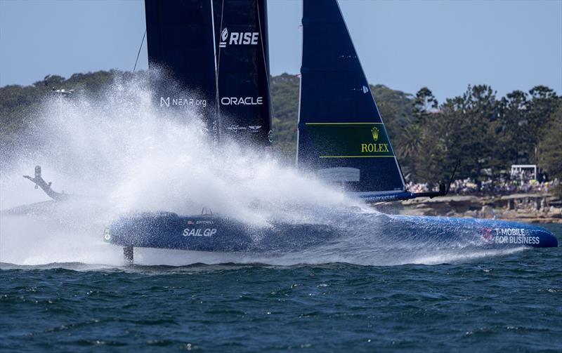 USA SailGP Team helmed by Jimmy Spithill on Race Day 1 of the KPMG Australia Sail Grand Prix in Sydney - photo © Felix Diemer for SailGP