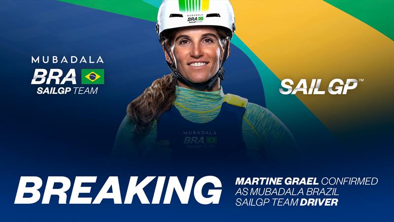 Martine Grael will drive for the first Brazilian SailGP team photo copyright SailGP taken at  and featuring the F50 class