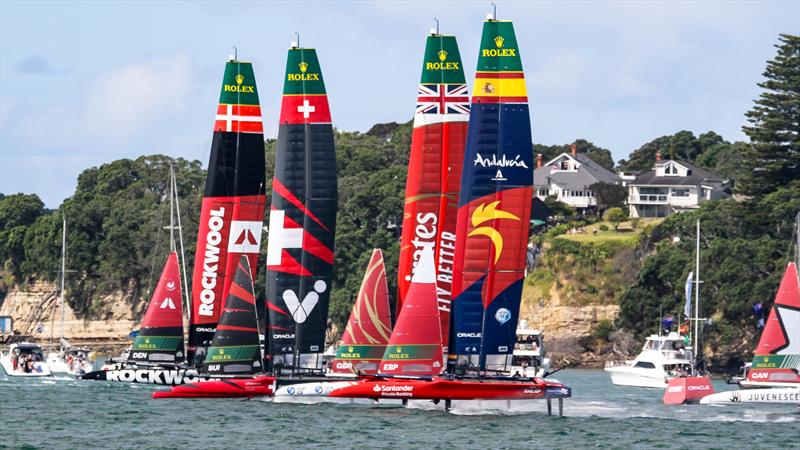  Race Day 1 - Auckland SailGP - January 18,  2024 - photo © Richard Gladwell - Sail-World.com/nz