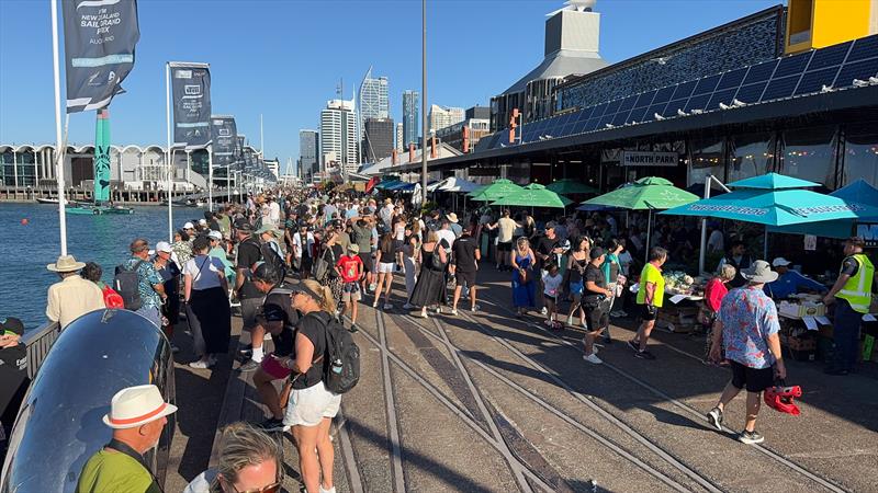 North Wharf - Race Day 1- ITM New Zealand - January 19, 2025 - Auckland - photo © Richard Gladwell - Sail-World.com / nz