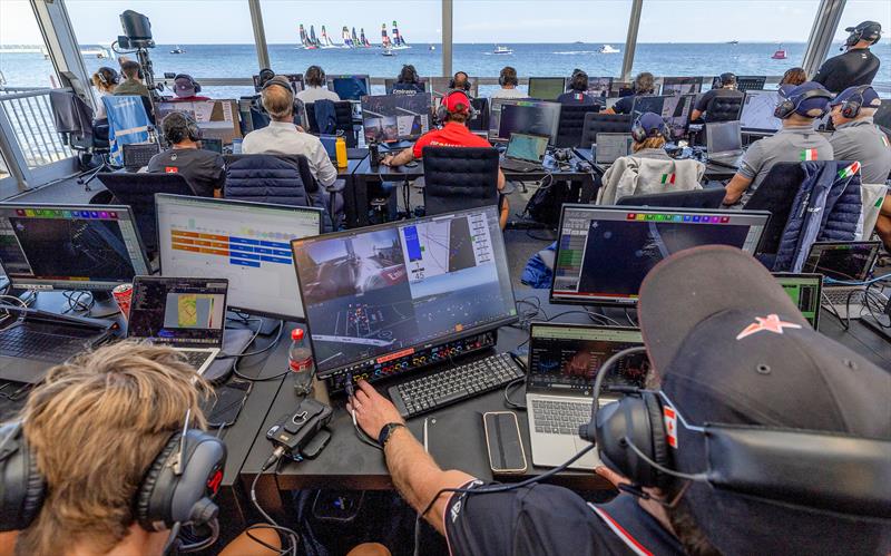 SailGP Race HQ - Day 1 - Sail GP Germany - August 16, 2025 - photo © Kieran Cleeves/SailGP