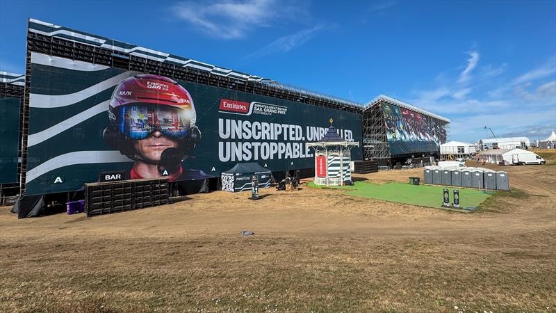 The back view of the grandstands at SailGP Portsmouth, July 19 2025 - photo © SailGP Technologies