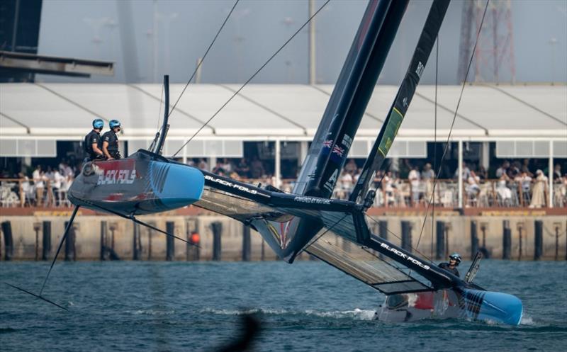 Black Foils  - Day 1 -  Mubadala Abu Dhabi Sail Grand Prix Season Grand Final - November 29, 2025 photo copyright BlackFoils taken at Abu Dhabi Marine Sports Club and featuring the F50 class