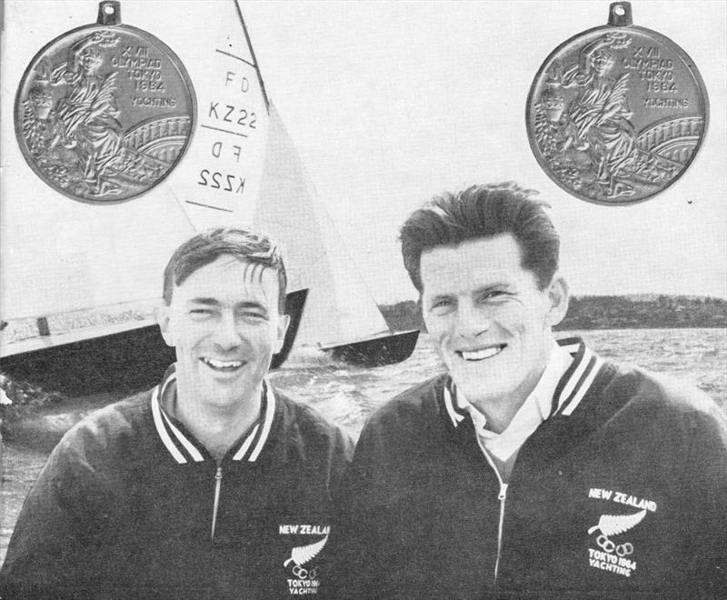 Earle Wells and Helmer Pedersen won the Gold Medal in the 1964 Olympics sailing Pandora (KZ22) built by Mackay Boats starting a legacy of 36 Olympic medals and 152 World Championship medals for one of the world leading high performance boatbuilders  - photo © Studio 57