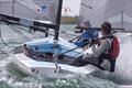 Casey chasing Trujillo - 2026 Finn World Masters &copy; Robert Deaves