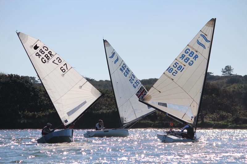 Christchurch Harbour Interclub Series day 2 photo copyright Sarah Desjonqueres taken at Mudeford Sailing Club and featuring the Finn class