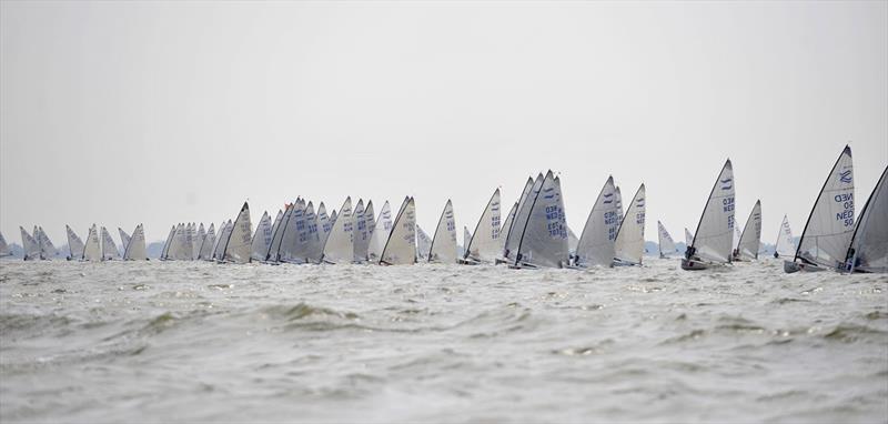 2008 Finn World Masters in Medemblik photo copyright Robert Deaves taken at  and featuring the Finn class