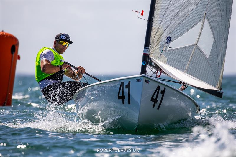 Ed Wright  - 2023 Finn Gold Cup - photo © Robert Deaves