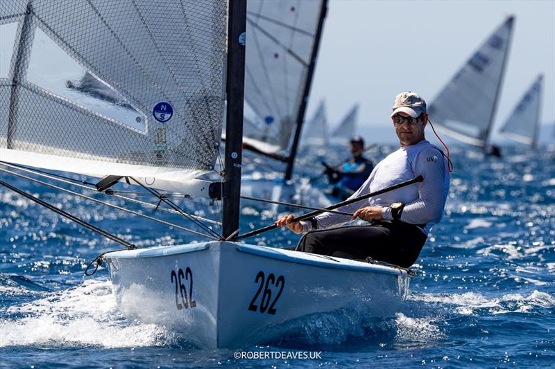 Nick Craig, GBR - 2024 Finn World Masters photo copyright Robert Deaves taken at Centro Velico Punta Ala and featuring the Finn class