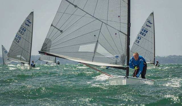 Rooster British Finn Nationals at Hayling Island - photo © Peter Hickson