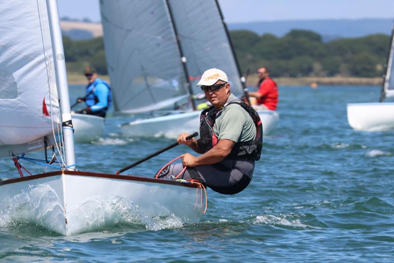 Martin Hughes (Warsash SC) first Classic Finn in the Bosham Finn Open 2024 - photo © Paul Thorpe