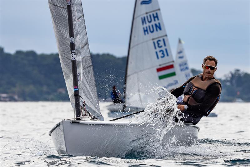 Valeria Lebrun (FRA) on day 4 of the 2024 Finn Open European Championship - photo © Robert Deaves / www.robertdeaves.uk