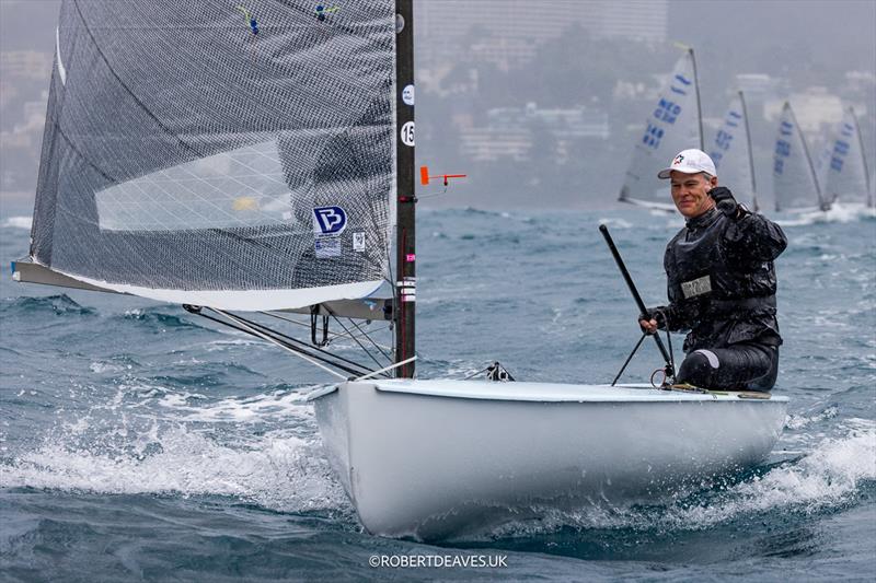 Paul McKenzie (AUS) on day 5 of the 2024 Finn Open European Championship - photo © Robert Deaves / www.robertdeaves.uk