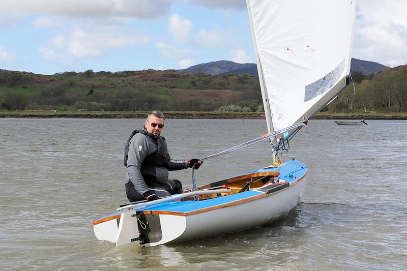 Club Commodore, Scott McColm setting off from the slipway - Solway Yacht Club's Big Launch 2025 - photo © Margaret Purkis