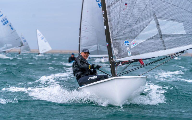 Vaikobi UK Finn Nationals 2025 at the WPNSA photo copyright Optical Marine / Noah Fitzgerald taken at Weymouth & Portland National Sailing Academy and featuring the Finn class