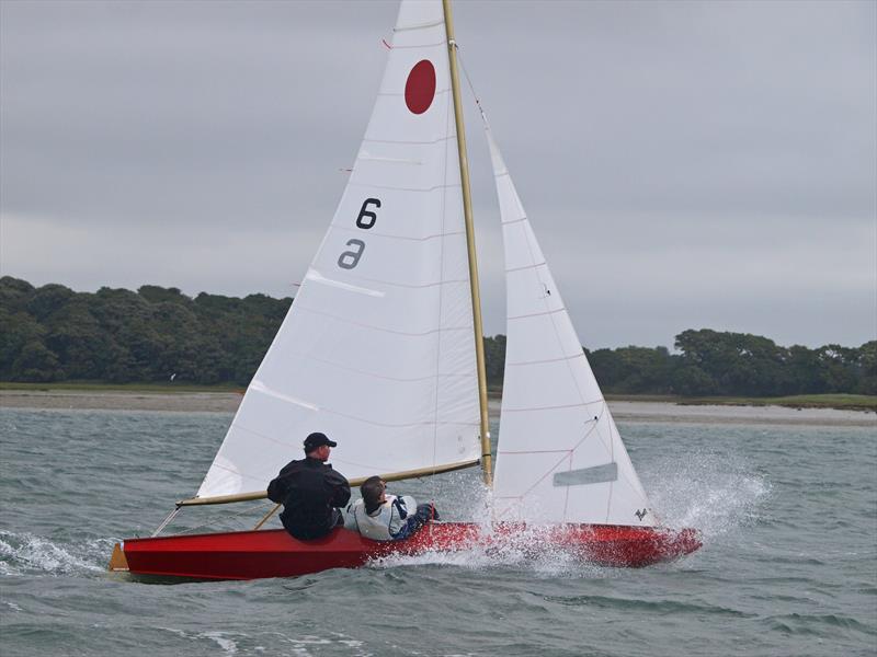 In its original set up, the Fireball lacked both a trapeze and even without the spinnaker (which would be added a few years later) was hard work for the hiking crew! - photo © Turner