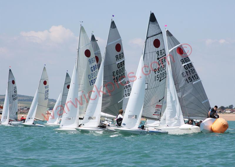 Fireball open at Shoreham photo copyright Warwick Baker / www.warwickpics.com taken at Shoreham Sailing Club and featuring the Fireball class