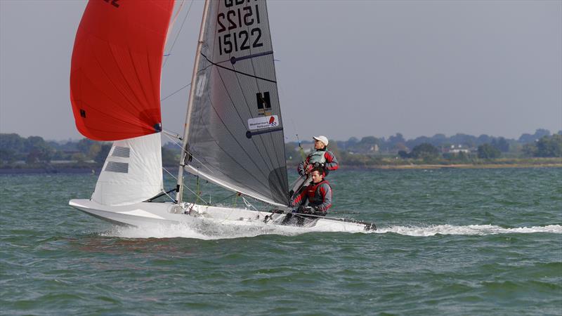 Dave Hall & Paul Constable during the Blackwater SC Dyer Cup 2015 - photo © Oliver Southgate