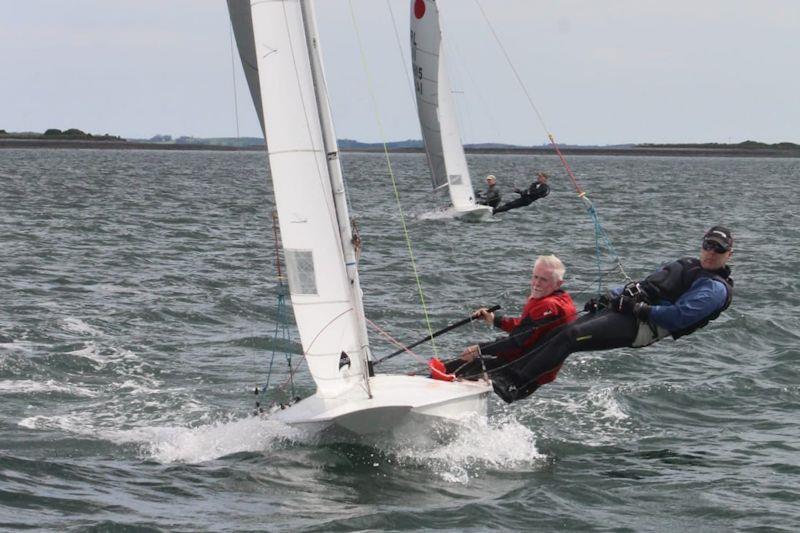 Franco Cassidy and Stephen Oram win the Fireball Ulster Championship at Newtownards - photo © Frank Miller