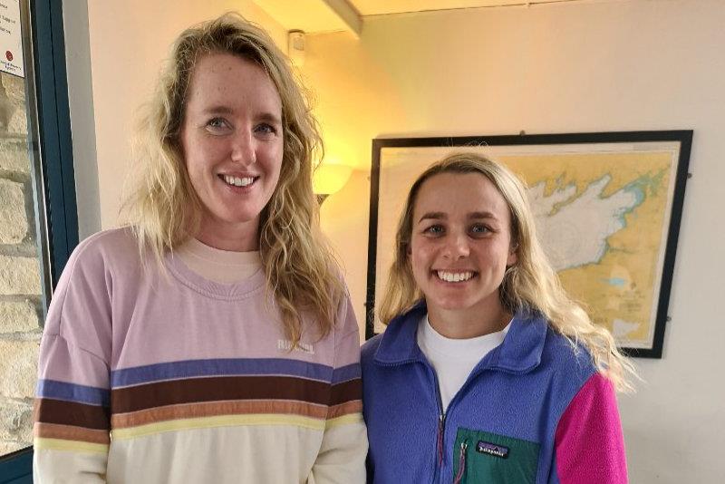 Katie Tingle and Maeve Leonard, 2nd Silver fleet - Fireball Ulster Championship at Mullaghmore photo copyright MSC taken at Mullaghmore Sailing Club and featuring the Fireball class