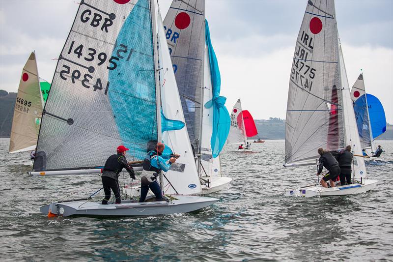 Fireball Irish Nationals at Crosshaven photo copyright Robert Bateman taken at Royal Cork Yacht Club and featuring the Fireball class