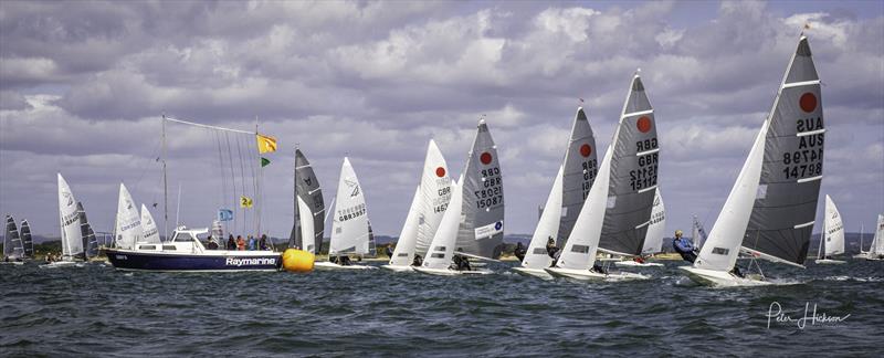 Chichester Harbour Race Week 2024 photo copyright Peter Hickson taken at Hayling Island Sailing Club and featuring the Fireball class