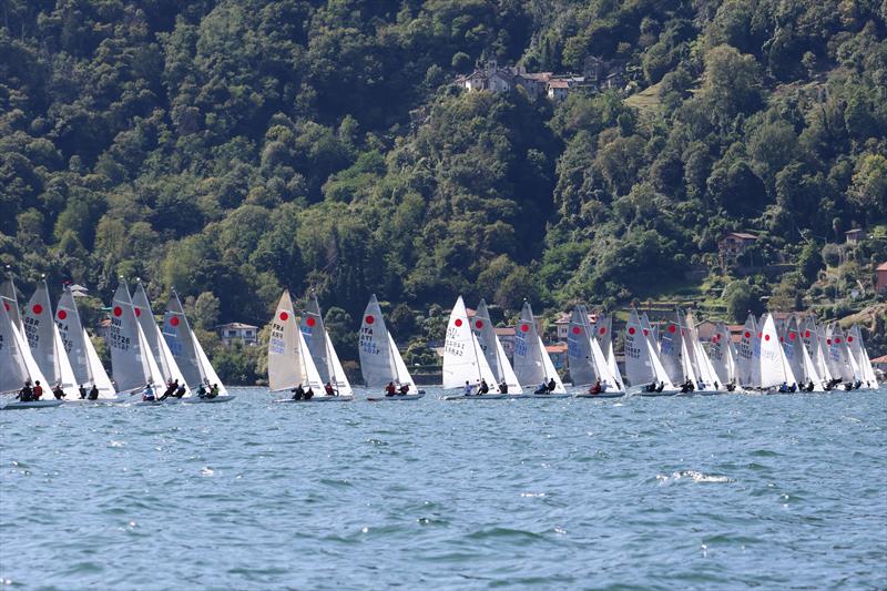 Fireball Europeans at Maccagno Day 3 photo copyright Urs Haerdi taken at Unione Velica Maccagno and featuring the Fireball class