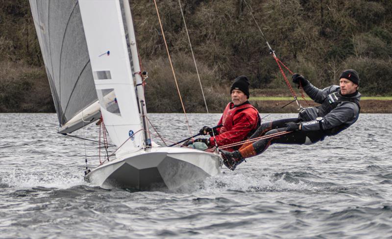 Kevin Hope & Andy Stewart win the Notts County SC First of Year Race - photo © David Eberlin