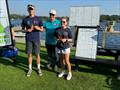 Broads Area Champion Club Ramuz Trophy - Runners-up from Beccles Amateur Sailing Club, Sam Johnson (l)  &  Freya Welham (r) © Brian Wilkins