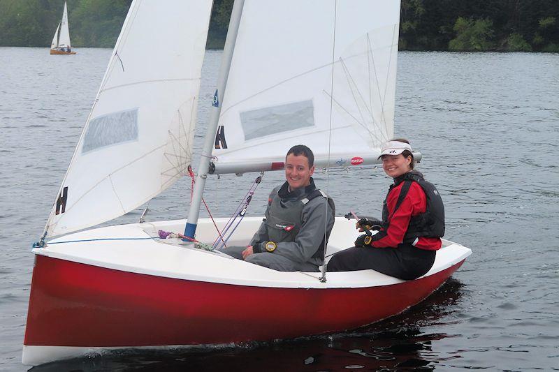 Jenny Smallwood & Phil Aldhous win the Firefly open meeting at Rickmansworth photo copyright RSC taken at Rickmansworth Sailing Club and featuring the Firefly class