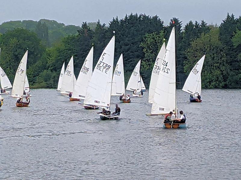 'Ricky' Firefly Open for the Troy Trophy photo copyright Jono Pank taken at Rickmansworth Sailing Club and featuring the Firefly class