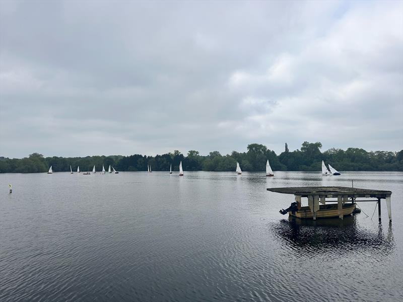 'Ricky' Firefly Open for the Troy Trophy photo copyright Jono Pank taken at Rickmansworth Sailing Club and featuring the Firefly class