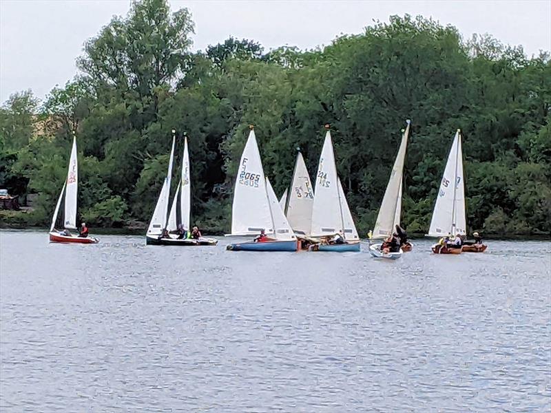 'Ricky' Firefly Open for the Troy Trophy photo copyright Jono Pank taken at Rickmansworth Sailing Club and featuring the Firefly class