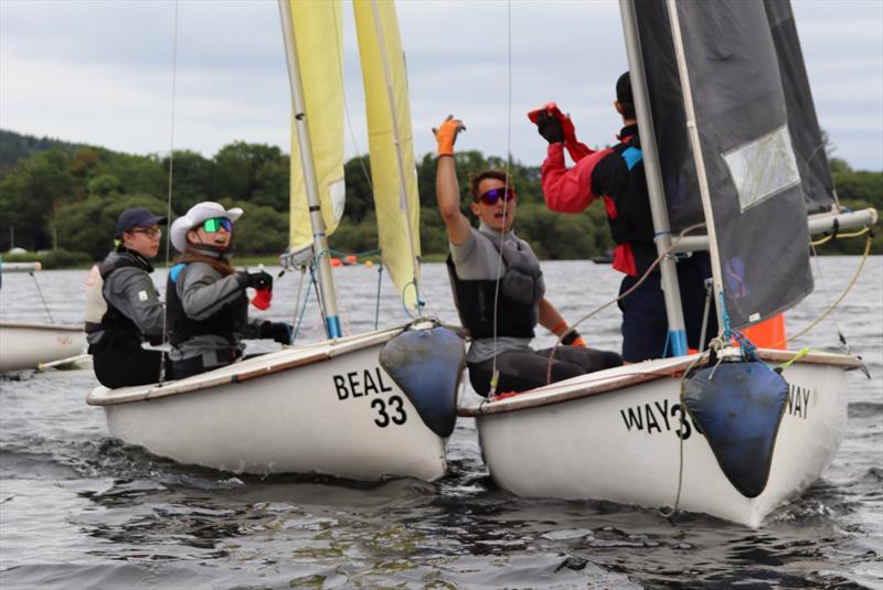 NSSA National Youth Regatta at Bassenthwaite photo copyright Terry Crawley taken at Bassenthwaite Sailing Club and featuring the Firefly class