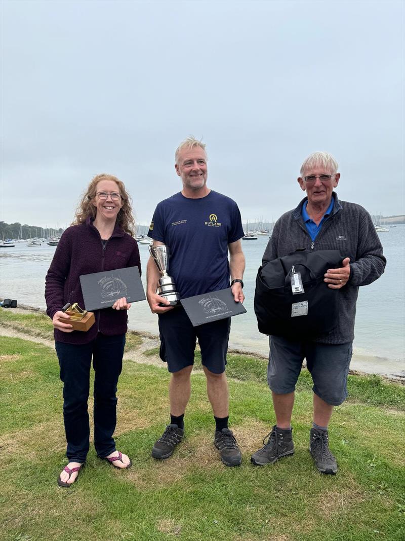 Firefly Nationals at Restronguet - Overall Winners, Steve Tylecote and Tasha Hughes - photo © Frances Davison