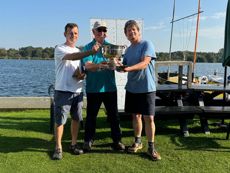 Broads Area Champion Club Ramuz Trophy - Winners from Norfolk Broads Yacht Club, Chris Pank (r) & Ali Clapburn (l) - photo © Brian Wilkins