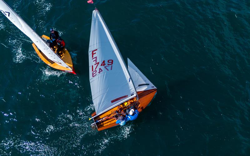 Firefly Nationals 2025 at Lyme Regis photo copyright Optical Marine taken at Lyme Regis Sailing Club and featuring the Firefly class