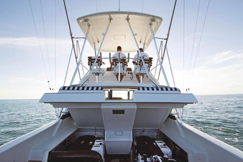 Bertram 35 Flybridge - photo © Bertram Yachts