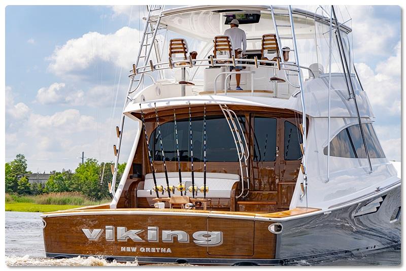 Viking 80 Demo - photo © Viking Yachts
