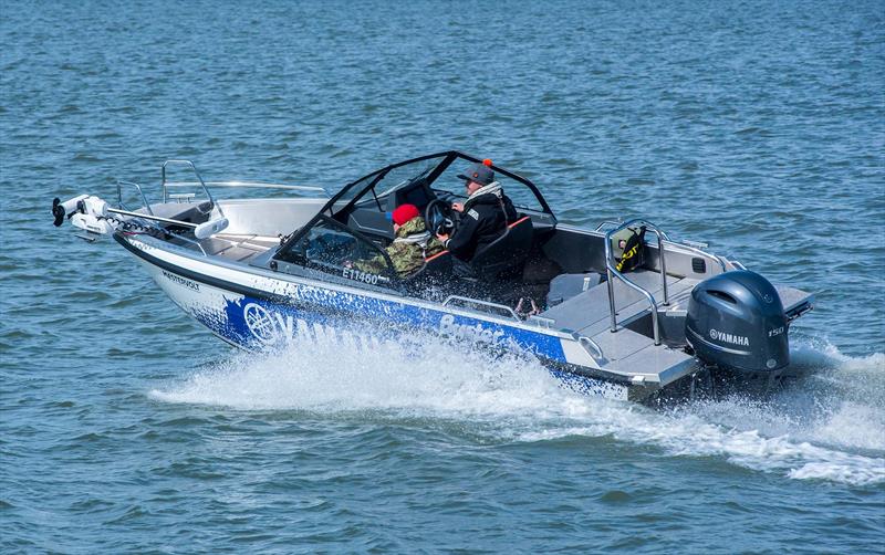 “By being precise with the throttle, I can save 20 to 25 litres of fuel on each fishing trip. This adds up to a lot during a typical summer for a fishing guide like myself,” Jani Ollikainen says photo copyright Buster Boats taken at  and featuring the Fishing boat class