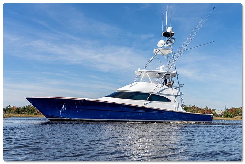 Aristo Blue Viking 64 photo copyright Viking Yachts taken at  and featuring the Fishing boat class