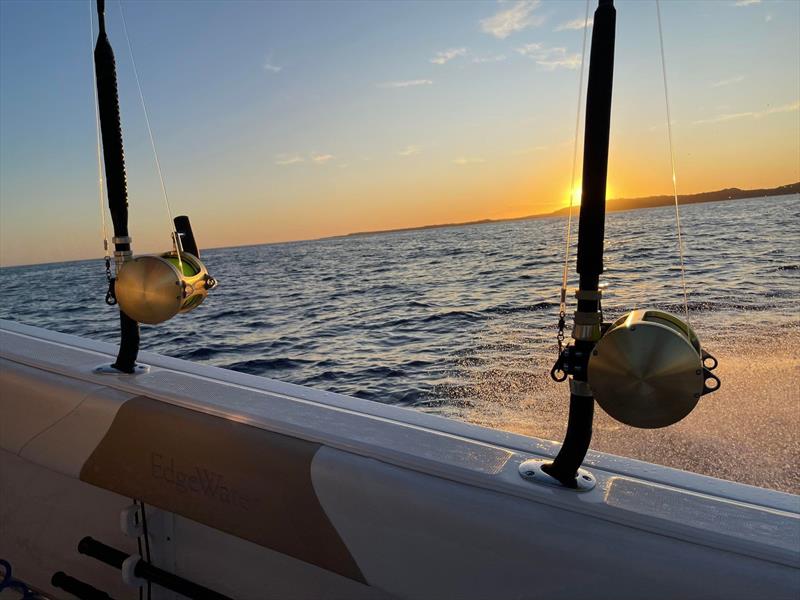 Locked and loaded, gotta love the sound of a screaming Shimano Tiagra 80W! - photo © Fisho's Tackle World