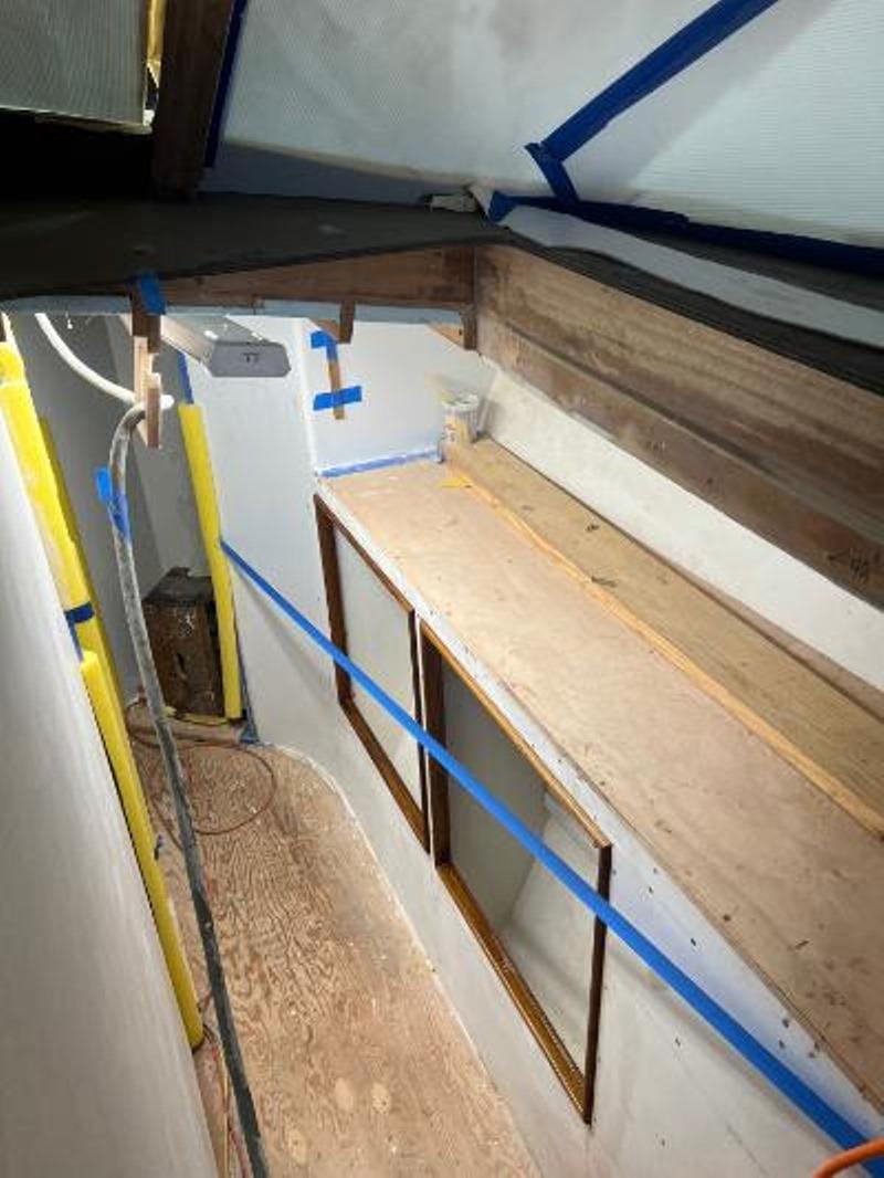 Hull #7 - Companionway joinery photo copyright Michael Rybovich & Sons taken at  and featuring the Fishing boat class