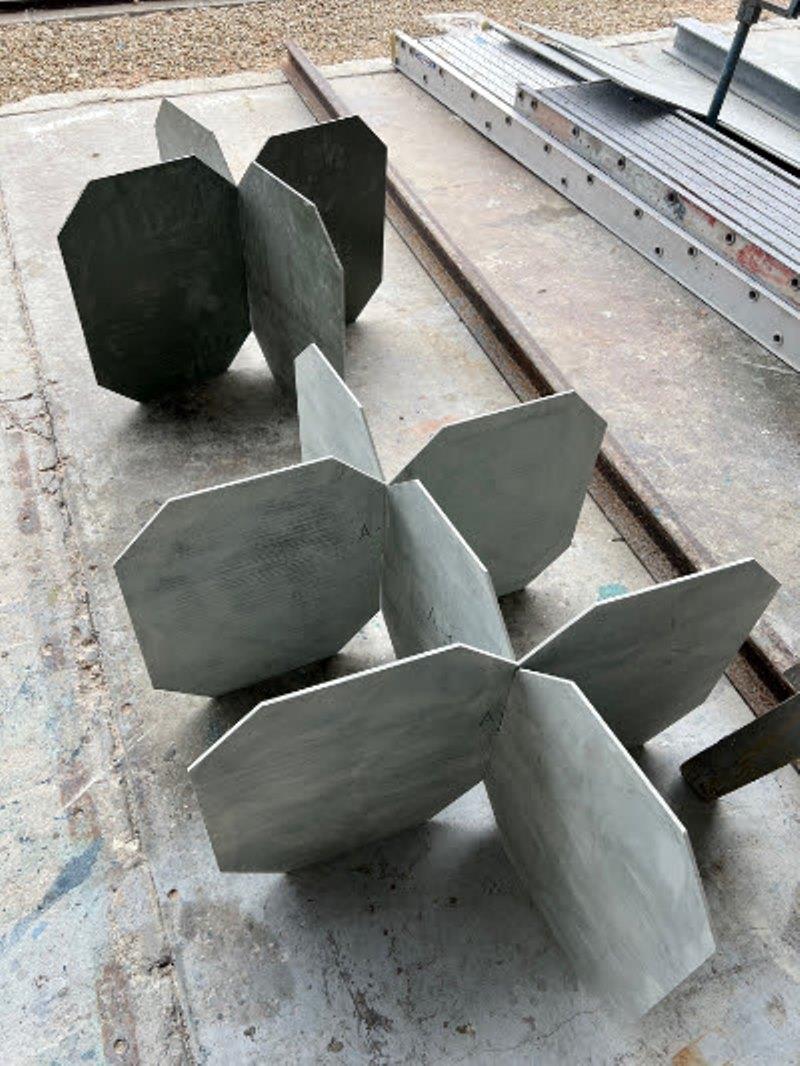 Hull #9 - Tank baffles - photo © Michael Rybovich & Sons