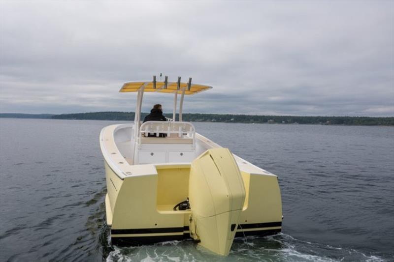 Brooklin Boat Yard Center Console 32' - photo © Brooklin Boat Yard