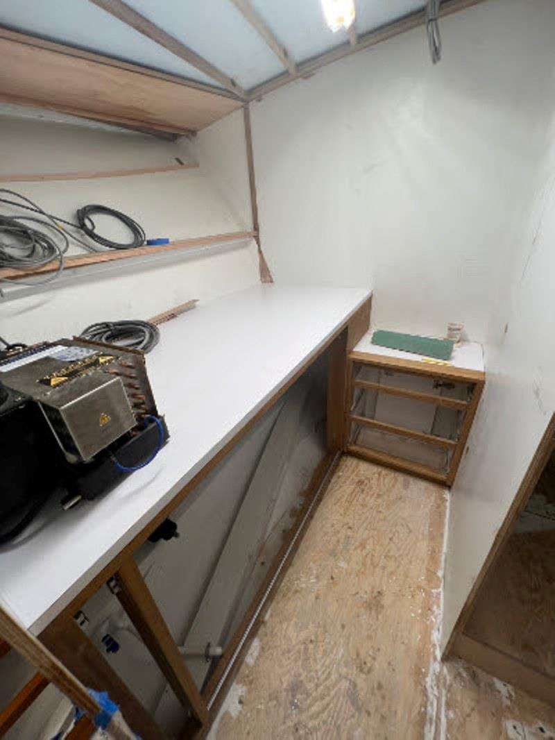 Hull #8 - Crew bunk area - photo © Michael Rybovich & Sons