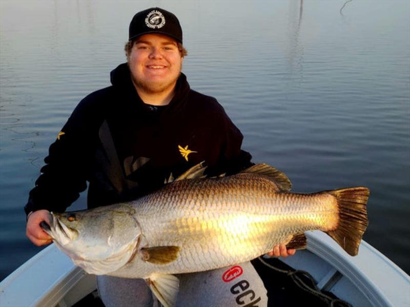 Barramundi fishing - The barra bite is on - photo © Fisho's Tackle World