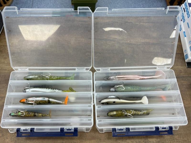 Boxed up and ready to fish. Simply walk in, grab your Fisho's Impoundment Barra Pack and head for a lake. The lures are retrofitted, so no guess work required - photo © Fisho's Tackle World